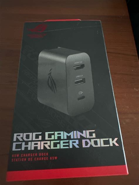 ROG Gaming Charger Dock Computers Tech Parts Accessories Cables