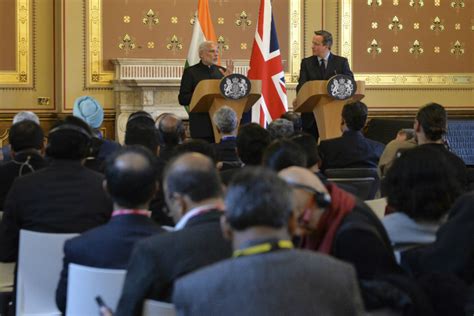 Joint press conference: David Cameron and Prime Minister Narendra Modi ...