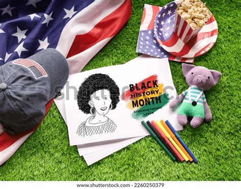 Black History Month Drawing African Heritage Stock Photo 2260250379 ...