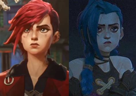 [s1 spoilers] Jinx & Vi Side by side comparison compilation : r/arcane