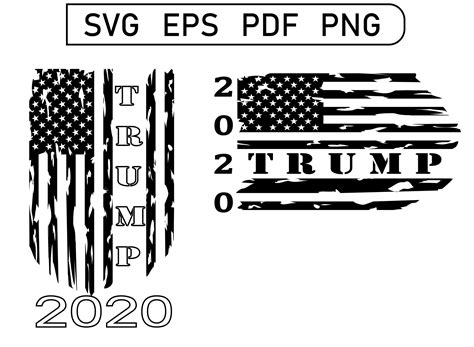 Shirt Print Trump Svg Merica Svg Cut File Funny Svg Trump Vector Cricut