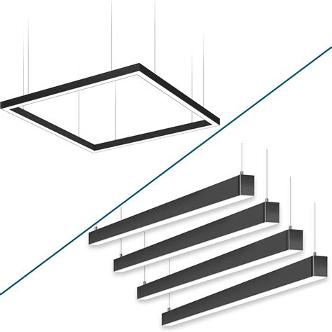 Surface Mounted Trimless Batten Ceiling Lamp Housing Warehouse