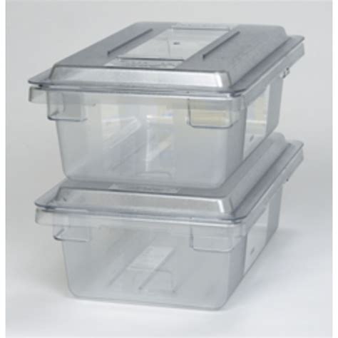 SpecialMade Goods & Services Rubbermaid Box, Food Storage 3.5 Gal Clear ...