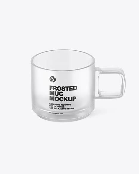 Frosted Glass Mug Mockup Free Download Images High Quality Png 