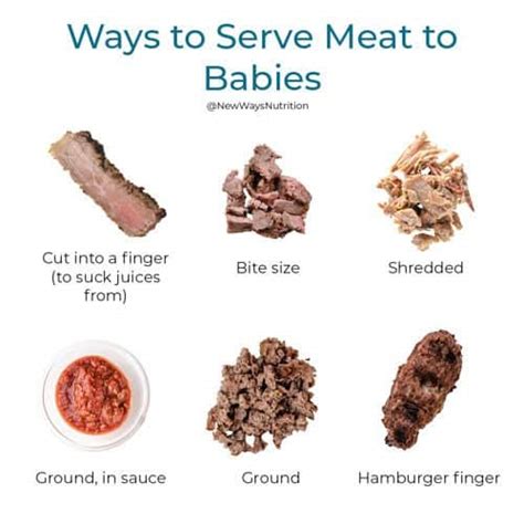 Meat for Baby | New Ways Nutrition | New Ways Nutrition