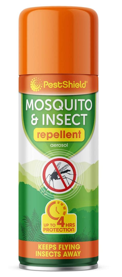 Pestshield Mosquito And Insect Repellent Aerosol 100ml Wow Camping