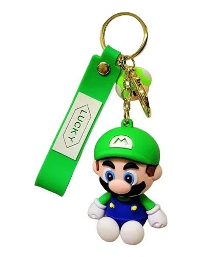 Llavero Luigi s Personaje De Mario Bros Cuotas sin interés