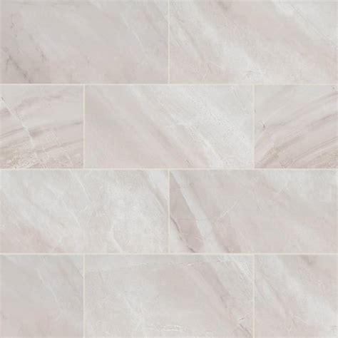 MSI Adella Gris Satin 12 In X 24 In Matte Porcelain Wall Tile 560 Sq