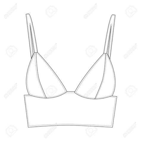 Bra Vector Stock Vector 27666733 Fashion Design Sketchbook Fashion