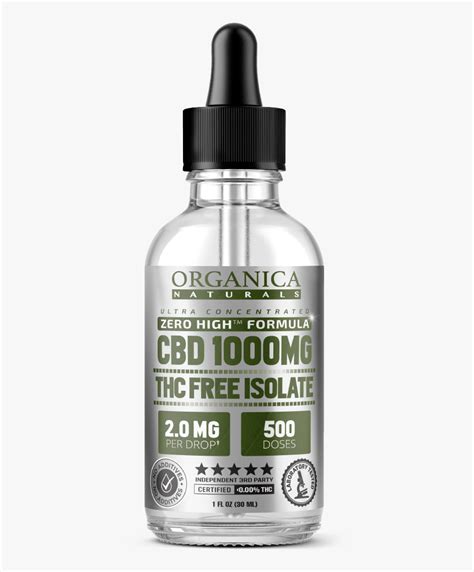 Zero High Cbd Oil Ultra Concentrated Isolate Tincture Cbd Oil Full