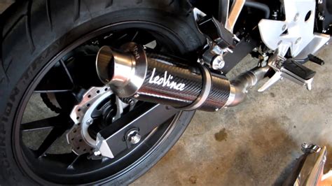 Honda Cb500x Leo Vince Exhaust Installation Youtube