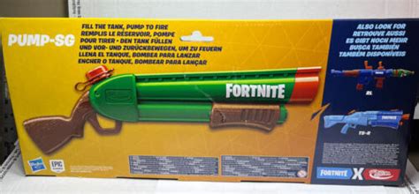 Nerf Fortnite Pump Sg Tactical Pump Shotgun Super Soaker Water Blaster Gun Nib 4681600704