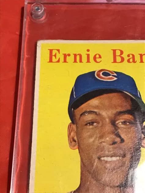 1958 TOPPS 310 Ernie Banks Non Classé Cubs Chicago EUR 46 15