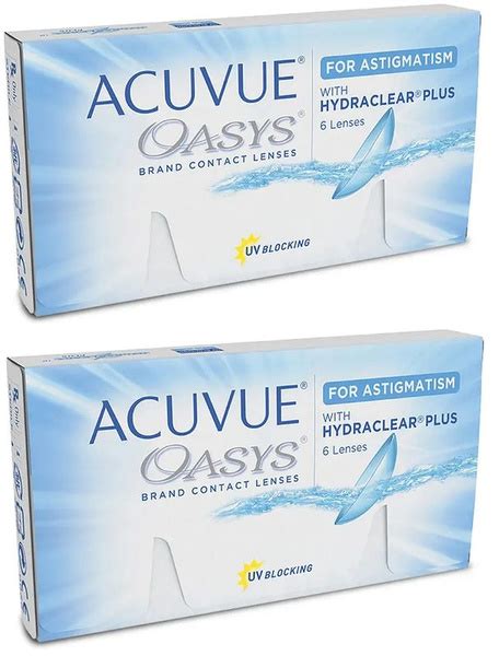 Acuvue Oasys for Astigmatism. Цилиндр(Cyl) -0.75. Ось(Ax) 50. Сфера(Sp ...