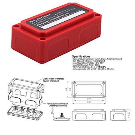 GetUSCart T Tocas 300A Bus Bars Heavy Duty Module Design Power