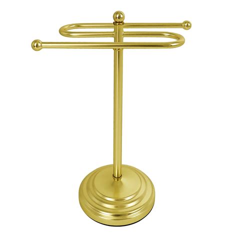 Gold Metal Towel Rack, 12.2"