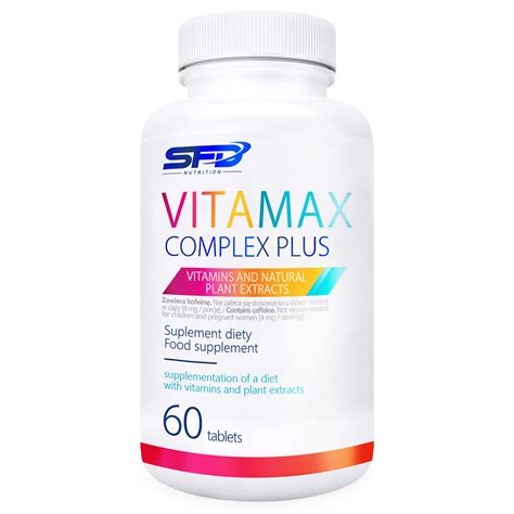 Vitamax Complex Plus Tabletek Sfd Nutrition Z Opinie