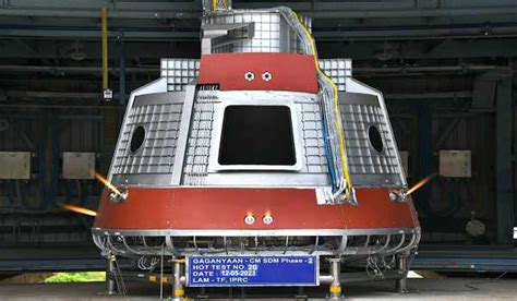 Final Crew Module Tests For Gaganyaan Mission Successfully Completed Isro