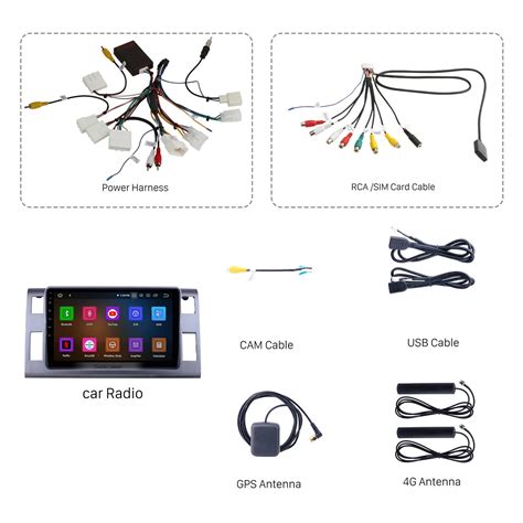 Carplay Radio HD Touchscreen For 2006 Toyota Previa Estima Tarago GPS