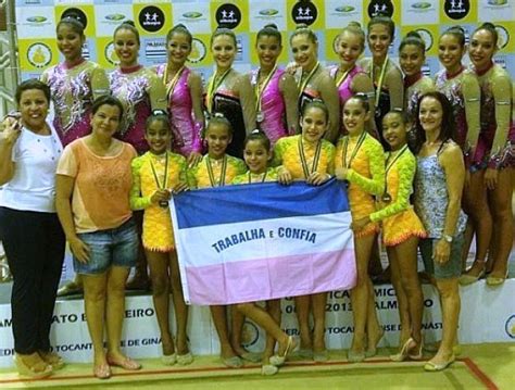 Conjunto capixaba conquista o ouro no Brasileiro de ginástica rítmica