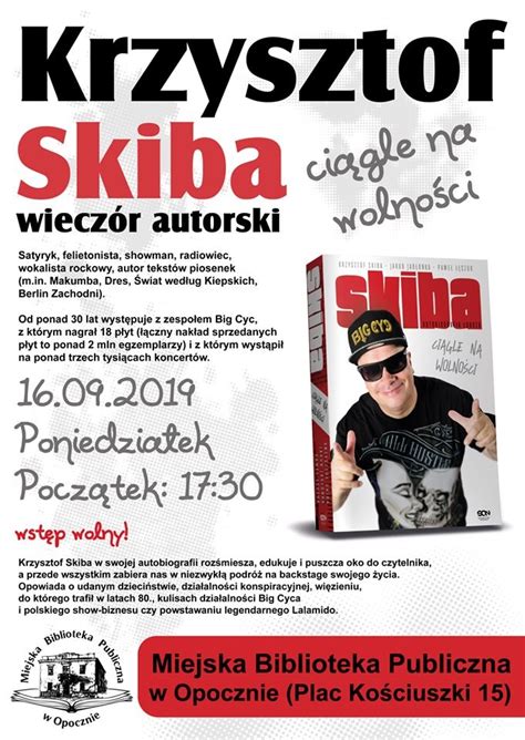 Skiba Na Wolno Ci Wiecz R Autorski Krzysztofa Skiby Opoczno Info