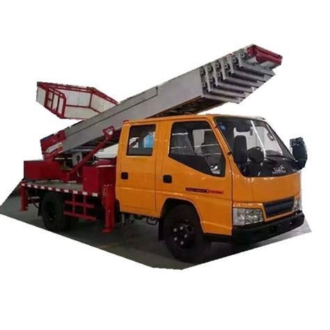 wholesale truck mounted telescopic ladder truck  house building
