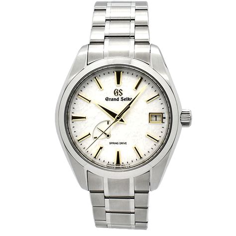 グランドセイコー Grand Seiko ヘリテージコレクション 9r スプリングドライブ Sbga259 雪白ダイヤル 中古