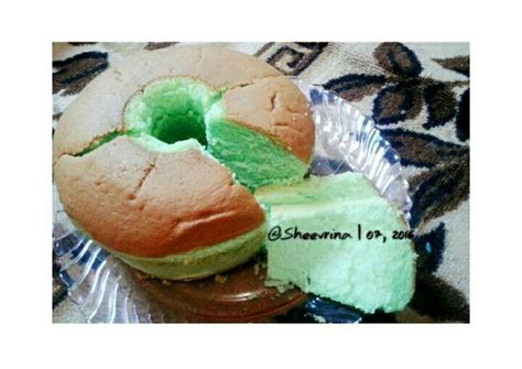 Resep Pandan Sponge Cake Lembut Banget Tanpa Pengembang Imulsifier