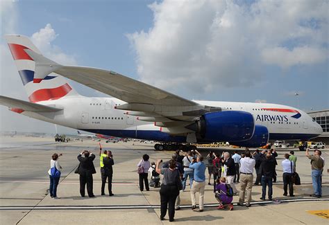 British Airways Airbus A380 841 G XLEB Cn 121 Inaugural Fl Flickr