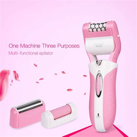 In Rechargeable Electric Female Epilator Depilation Bikini Hair Removal Shaver Razor Foot