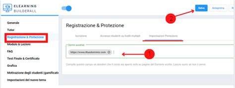 COME PROTEGGERE IL TUO ELEARNING SUL TUO DOMINIO Builderall