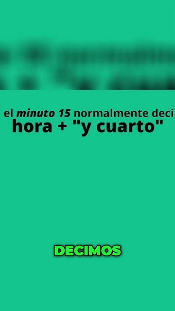 Cómo Decir La Hora En Español Parte 2 How To Say What Time It Is In