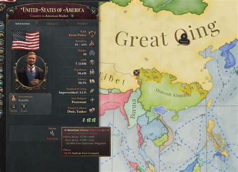 My infamy rises by itself : r/victoria3