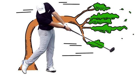 The Swinging Tree Drill To Hit Your Driver Straight Top Speed Golf