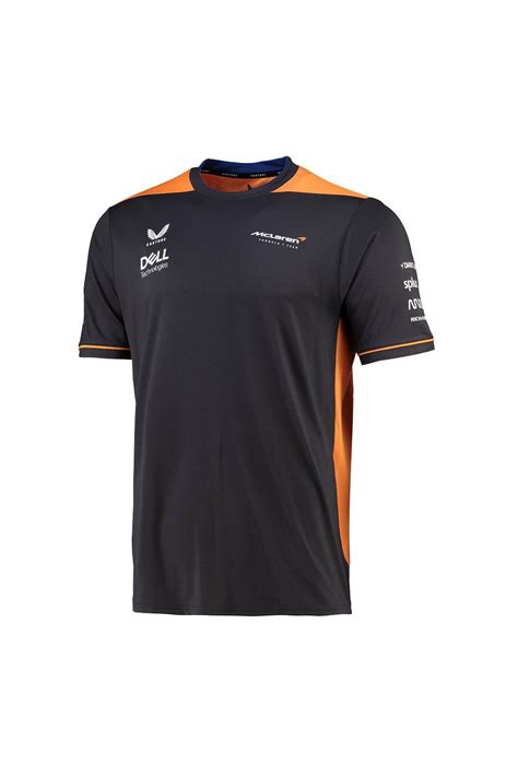 F1 Store | McLaren | Mens Team Set Up T-Shirt Grey Orange 2022 - Racing ...