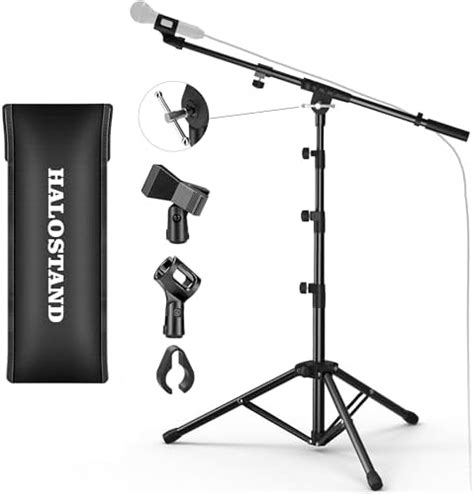 Amazon Ramzi Mic Stand Double Support Tripod Microphone Stand