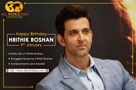 Happy Birthday Hrithik Roshan : Struggle, Achievement and Award