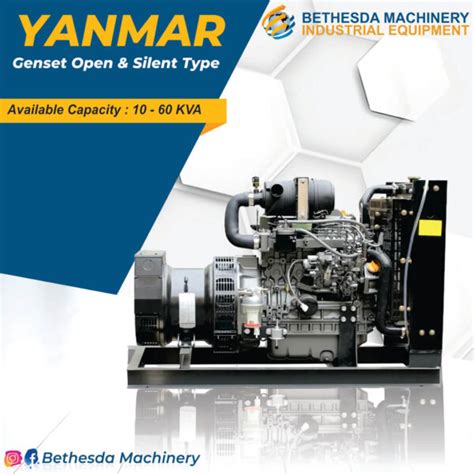 Genset Yanmar 50 Kva