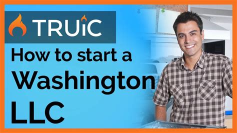 Washington State Llc How To Start An Llc In Washington Youtube