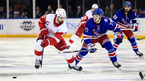 Detroit Red Wings Game Score Vs New York Rangers Time TV For Return