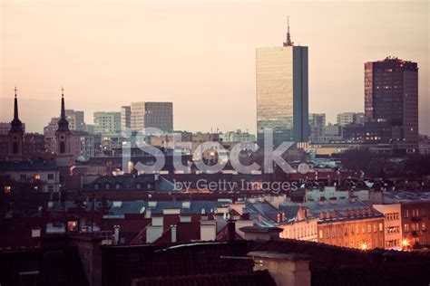 Warsaw Skyline Stock Photo | Royalty-Free | FreeImages