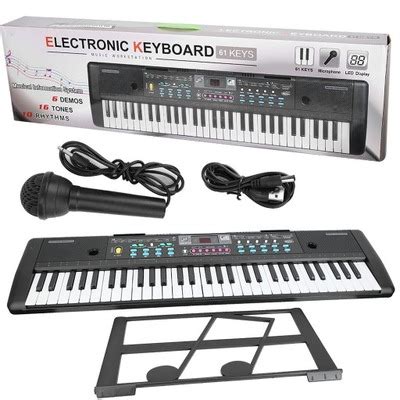 61 klawiszy KEYBOARD ORGANY wejście USB tychy 5703823965 oficjalne