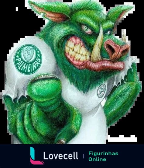 Figurinha Mascote Do Palmeiras Para Whatsapp Lovecell