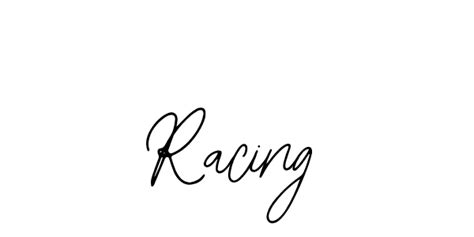 78+ Racing Name Signature Style Ideas | Unique Electronic Sign