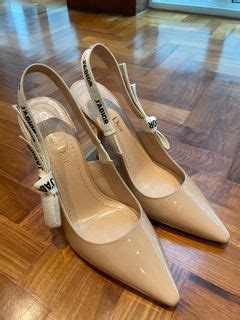 Christian Dior Jadior Nude Heels 37 Women S Fashion Footwear Heels On Carousell