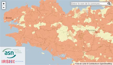 Haut 54 Imagen Carte Radon France Fr Thptnganamst Edu Vn