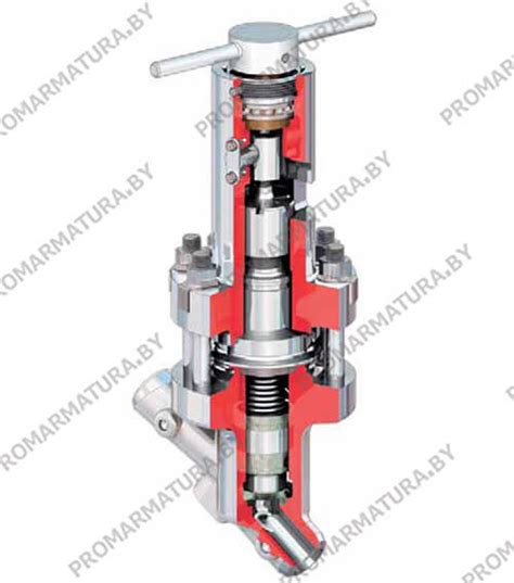Клапан запорный КПЛВ 49 на высокое давление для АЭС Сплав