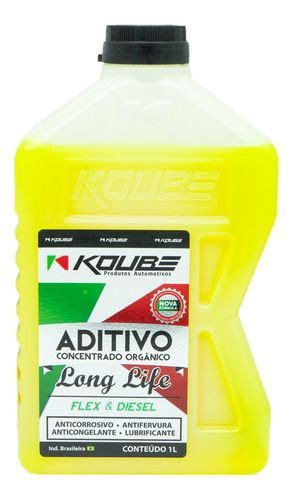 Aditivo Para Radiador Koube Long Life Amarelo Concentrado Aladim Auto