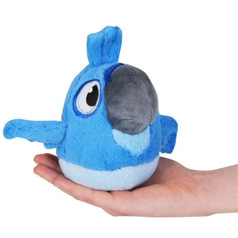 Angry Birds Rio 5 Inch Plush With Sound - Blue Boy Blu Toys | Zavvi