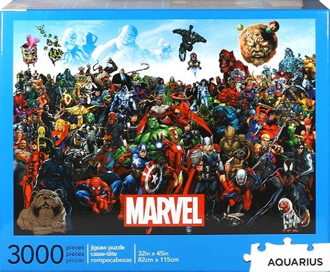 Marvel Universe 3000 Piece Jigsaw Puzzle by Aquarius | RetroFestive.ca